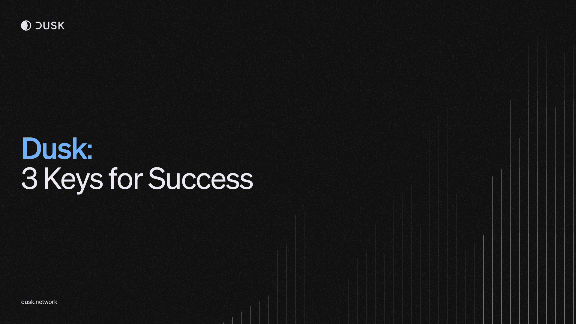 3 keys for success