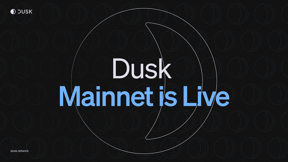 Mainnet is live