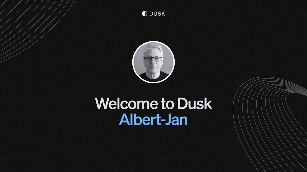 Welcome Albert-Jan