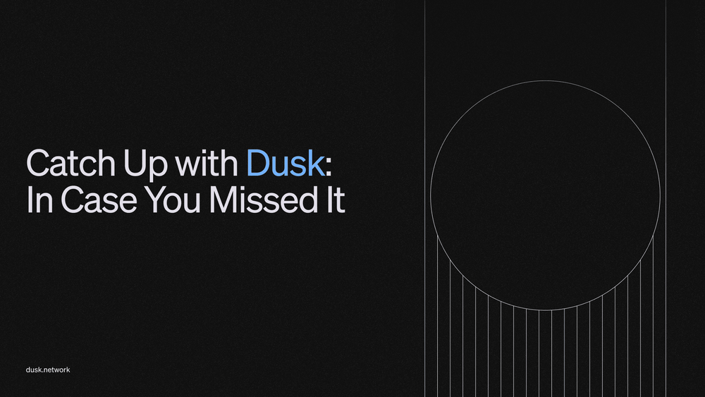 Catch Up With Dusk