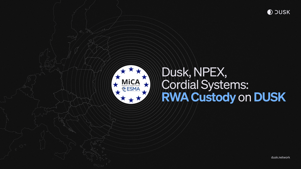 Dusk, NPEX, and Cordial Systems