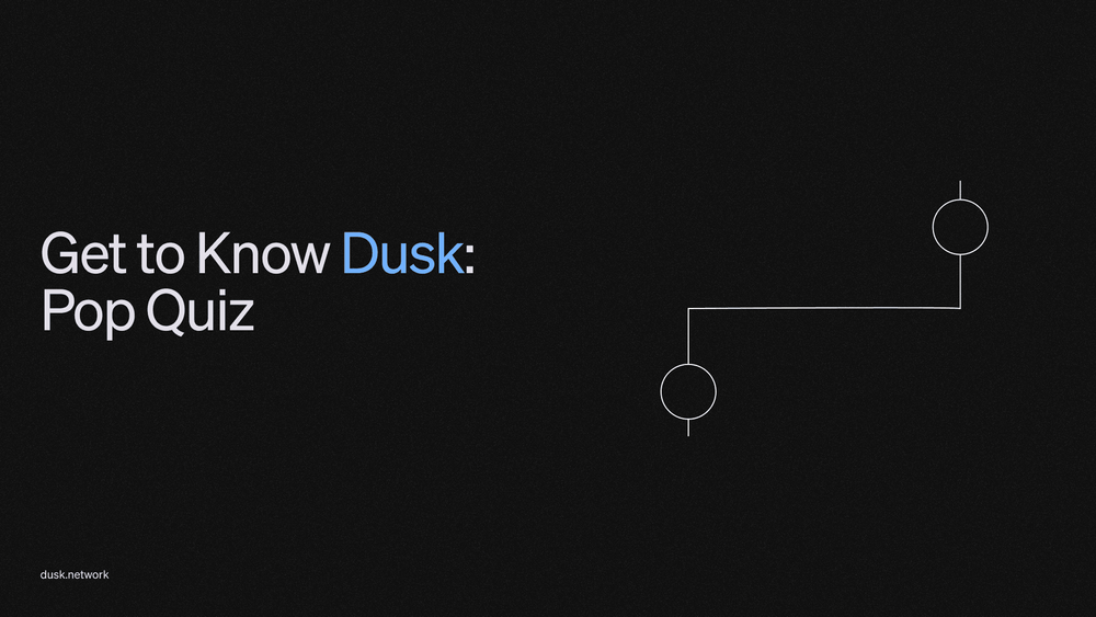 Dusk Pop Quiz