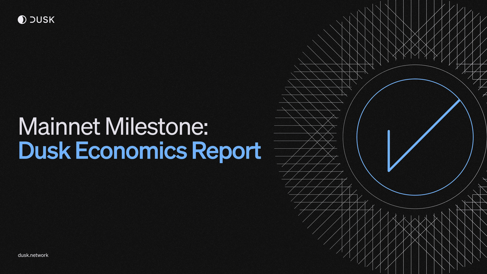 Dusk economics report