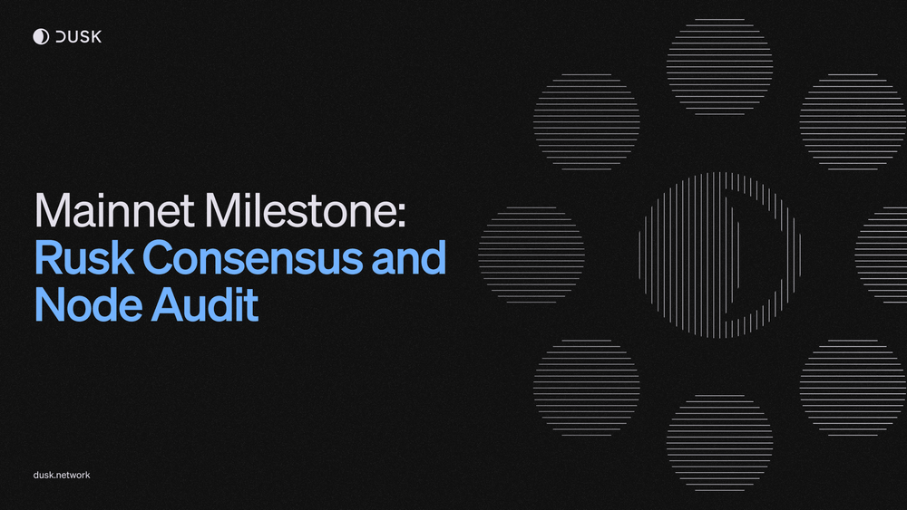 Rusk Consensus and Node Audit
