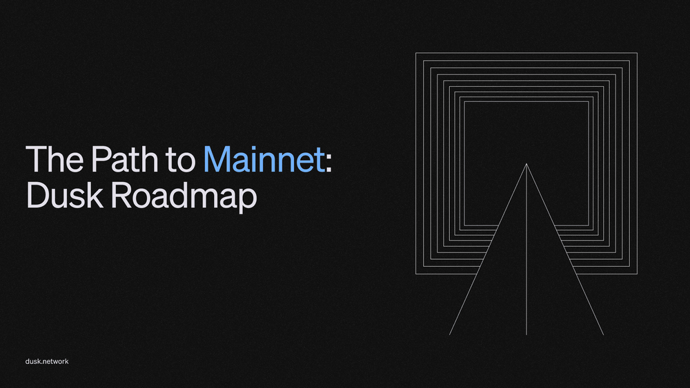 The path to mainnet