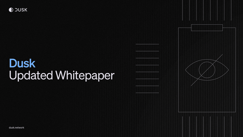 Dusk Updated Whitepaper