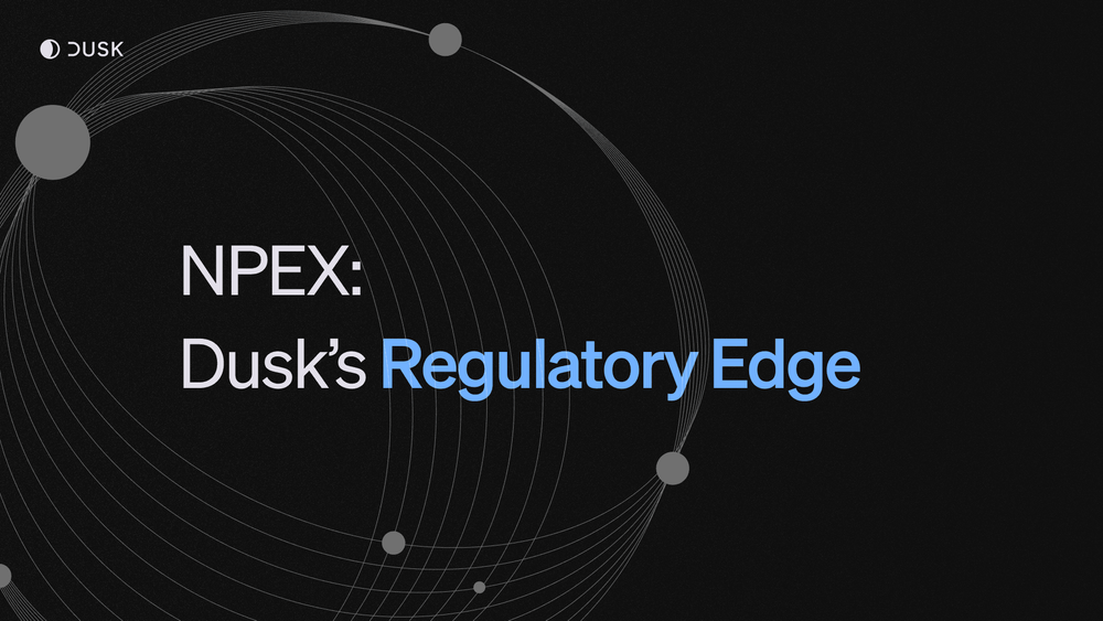 NPEX: Dusk's regulatory edge