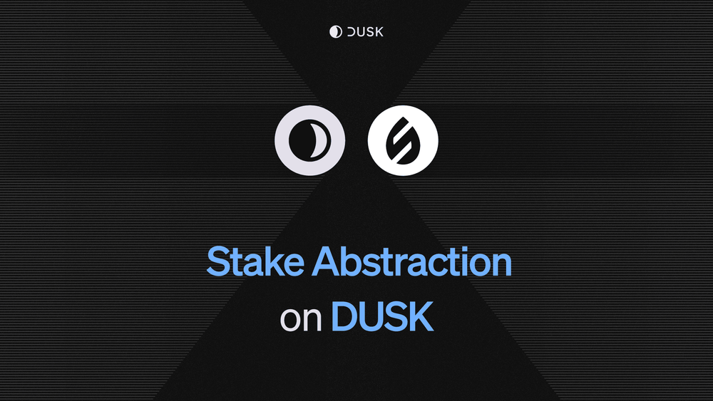 Stake Abstraction on Dusk