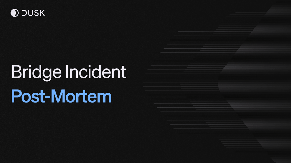 bridge incident post-mortem