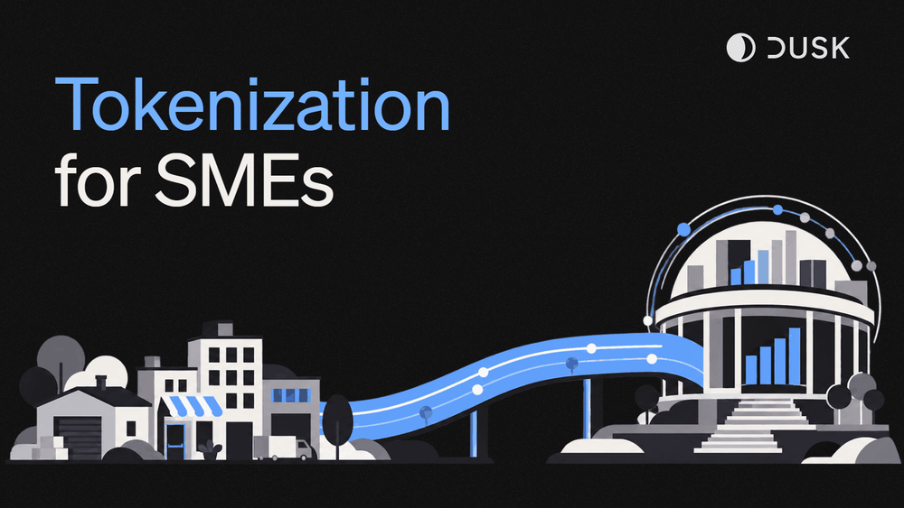 Tokenization for SMEs connecting private companies with regulated markets