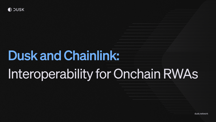 Dusk x Chainlink 